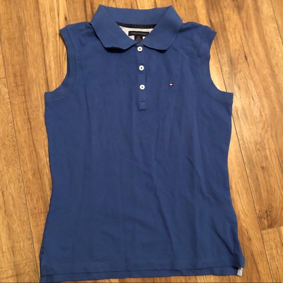 😍😍Bran New Tommy Polo sleeveless shirt - Picture 1 of 4